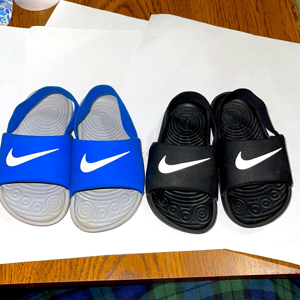 Nike slides toddler size 8